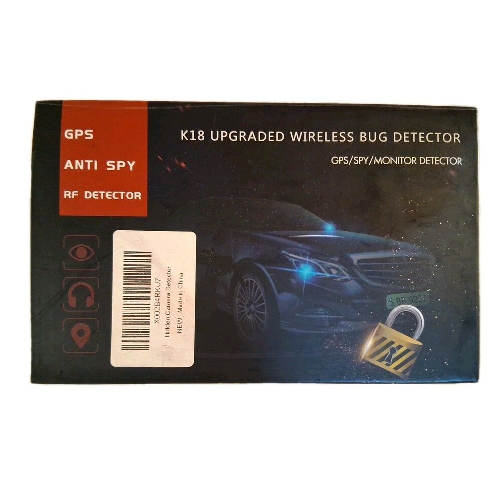 K18 Advanced GPS / SPY/ MONITOR Detector; GPS Anti-Theft Terminator
